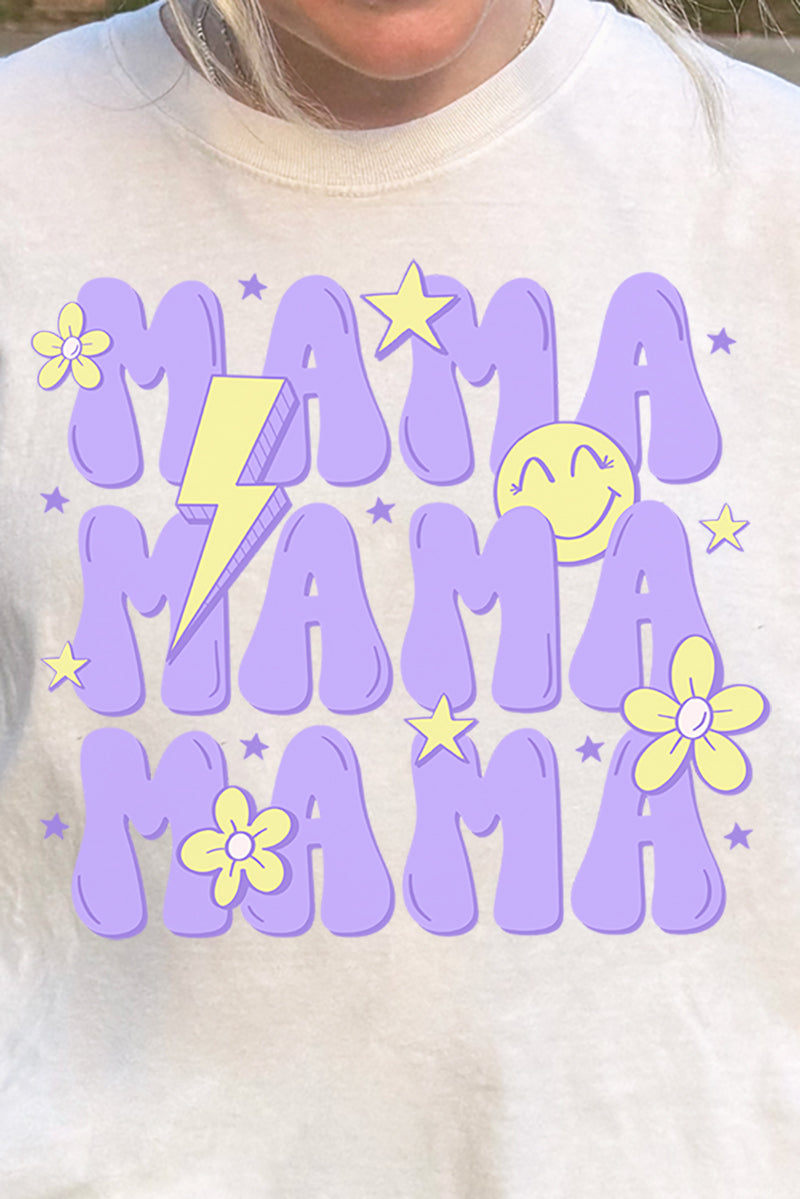 Hippie Spring Mama Comfort Colors Adult Ring-Spun Cotton Tee