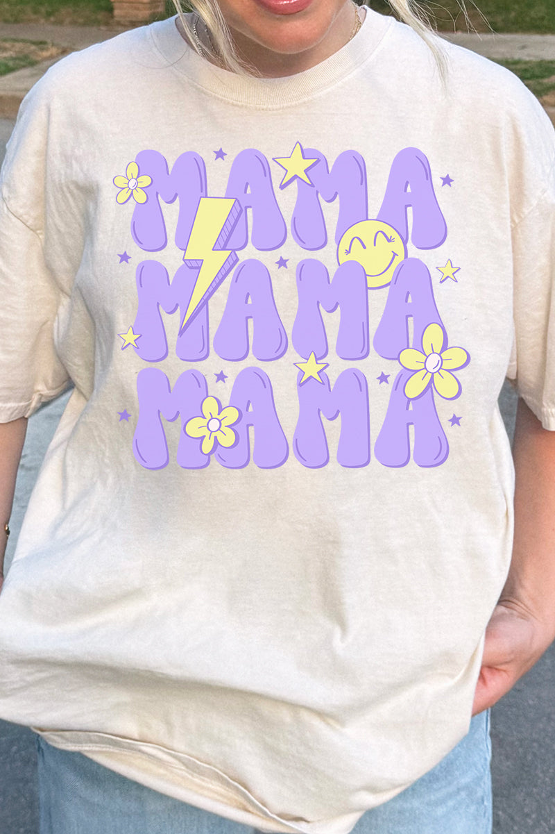 Hippie Spring Mama Comfort Colors Adult Ring-Spun Cotton Tee