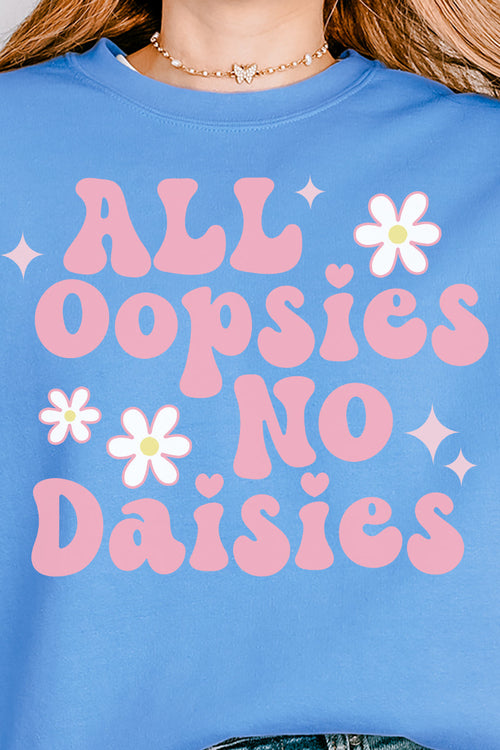 All Oopsies No Daisies Unisex NuBlend Crew Sweatshirt product image 2