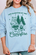 Beary Better By The Campfire Unisex NuBlend Crew Sweatshirt product image 1