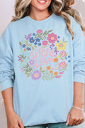 Blooming Love Unisex NuBlend Crew Sweatshirt product image 1