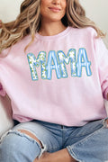 Blue Blossom Mama Unisex NuBlend Crew Sweatshirt product image 1