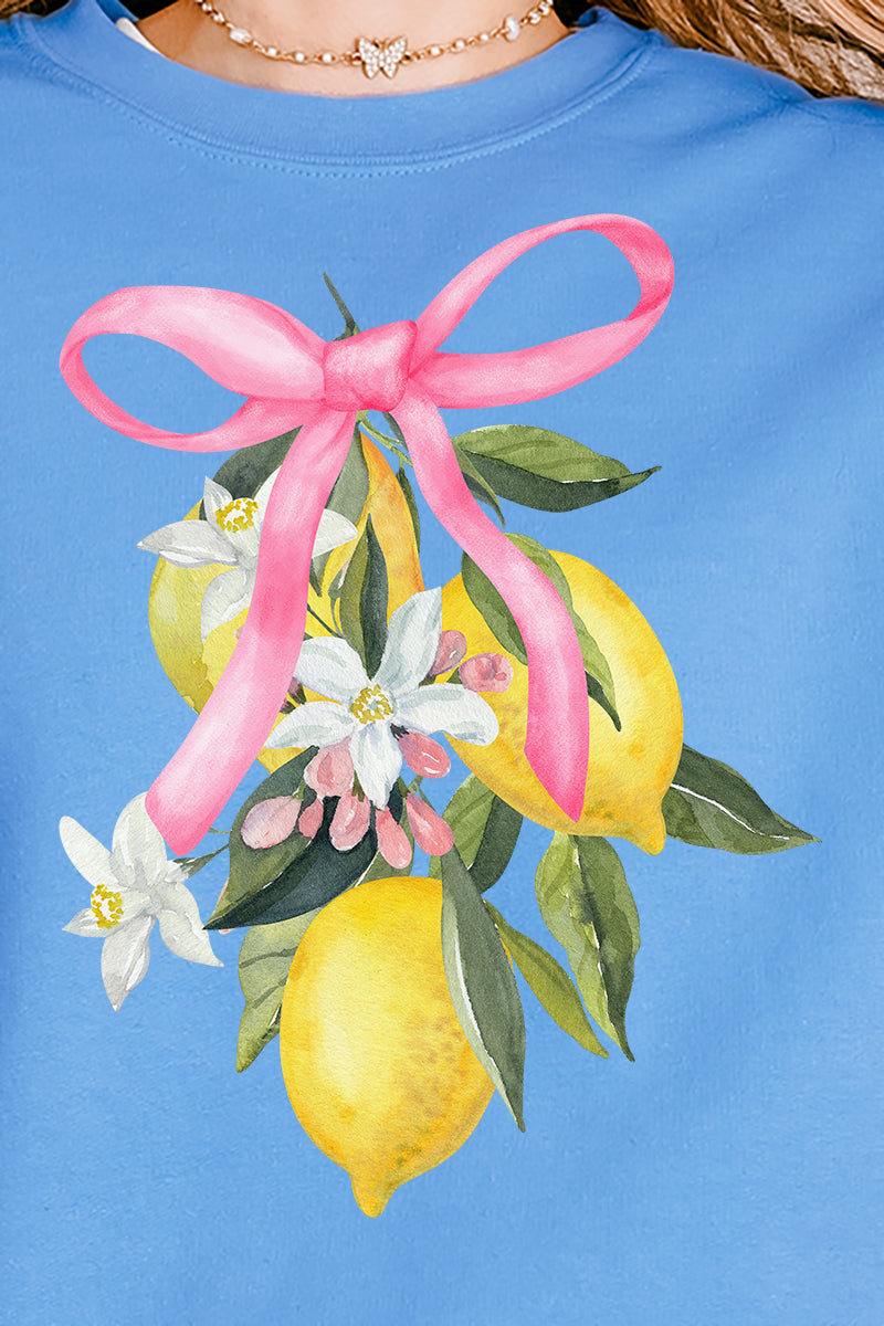 Coquette Lemon Blossom Unisex NuBlend Crew Sweatshirt product image 2