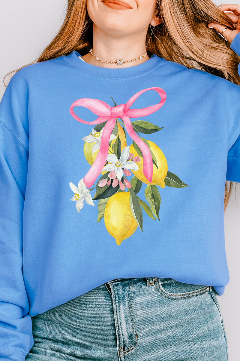 Coquette Lemon Blossom Unisex NuBlend Crew Sweatshirt product image 1