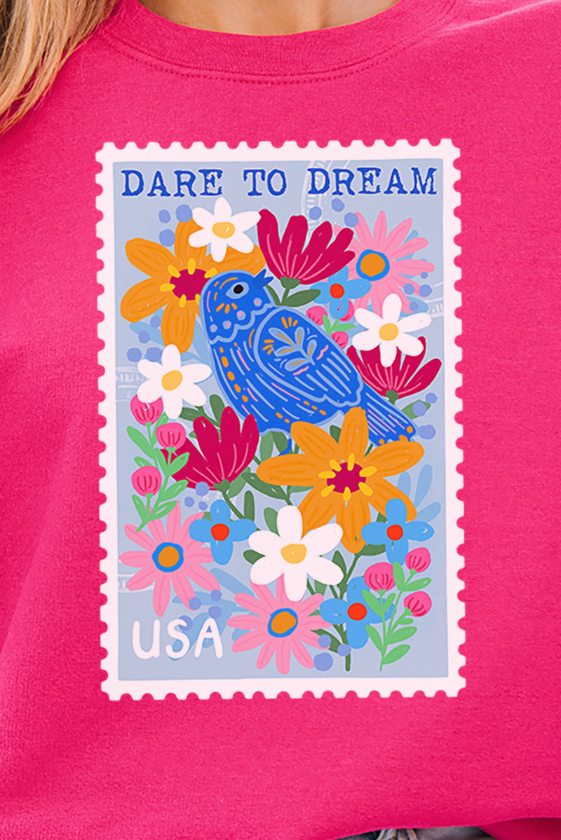 Dare To Dream Stamp Unisex NuBlend Crew Sweatshirt product image 2