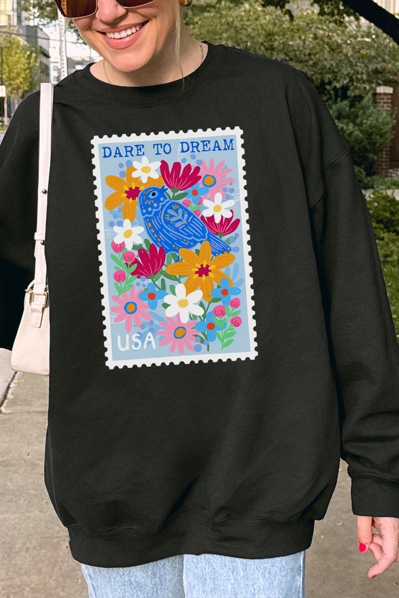 Dare To Dream Stamp Unisex NuBlend Crew Sweatshirt product image 11