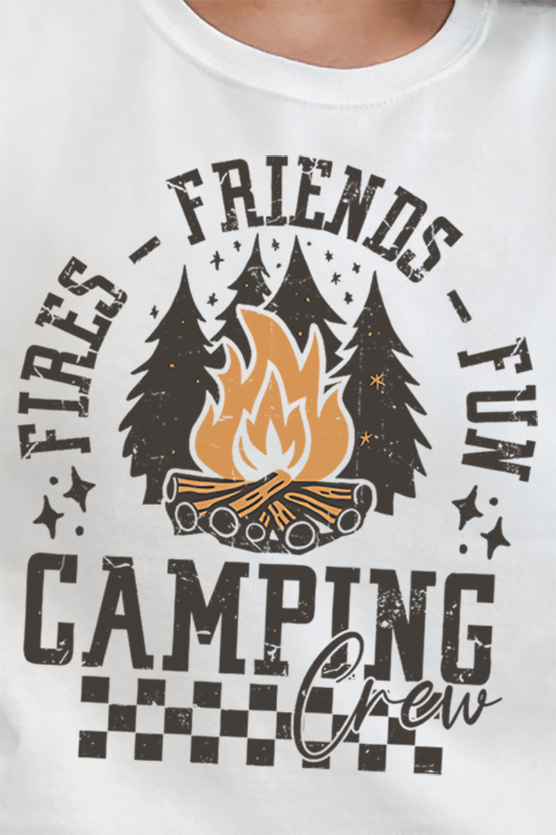 Fires, Friends, And Fun Unisex NuBlend Crew Sweatshirt product image 2