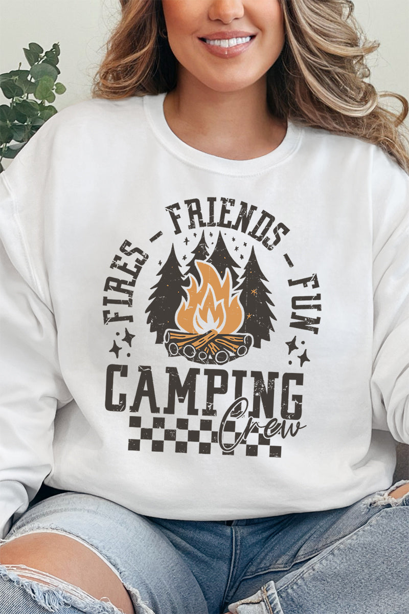 Fires, Friends, And Fun Unisex NuBlend Crew Sweatshirt product image 1