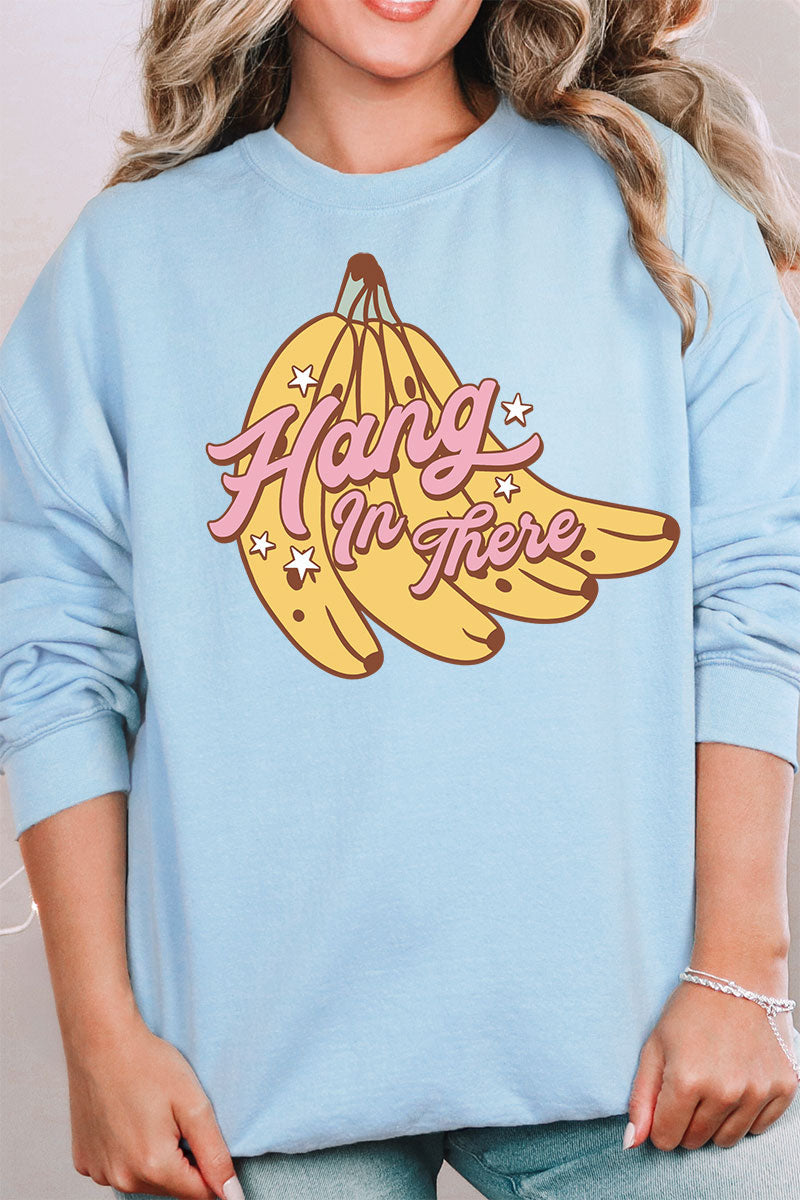 Hang In There Bananas Unisex NuBlend Crew Sweatshirt product image 1