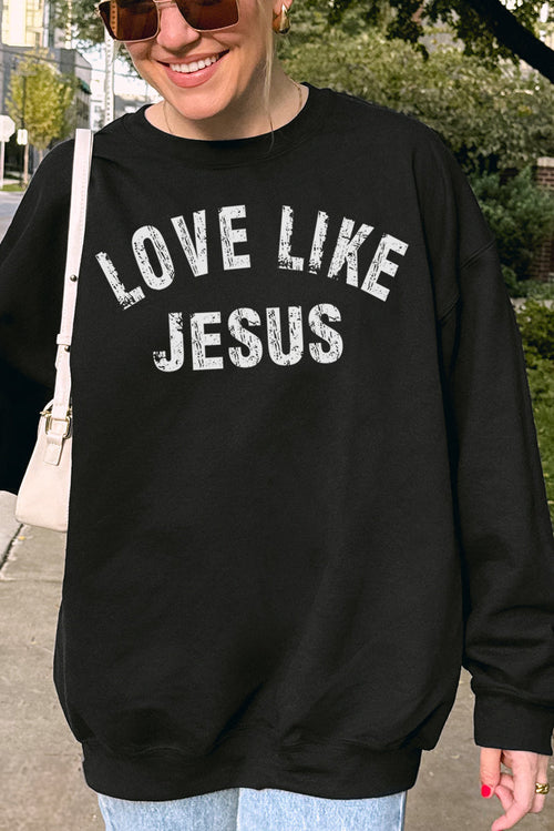 Arched Love Like Jesus Unisex NuBlend Crew Sweatshirt product image 1