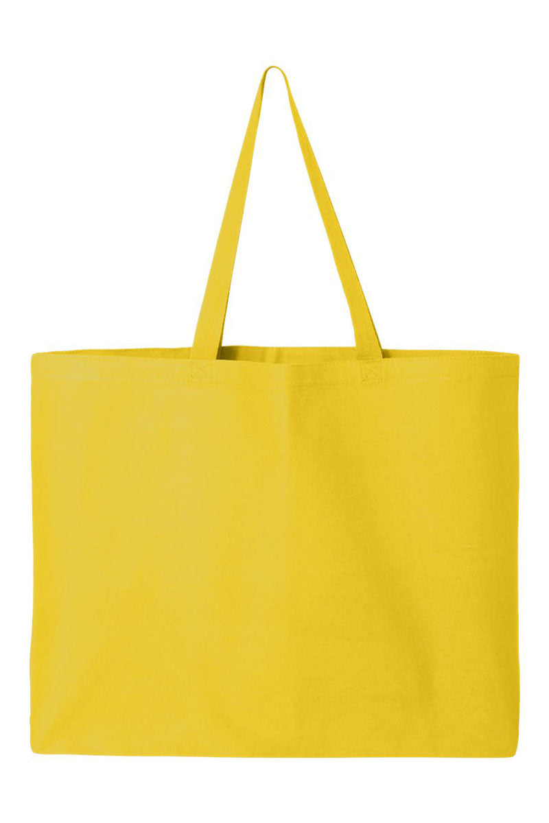 Better Person When I'm Tan Canvas Jumbo Tote
